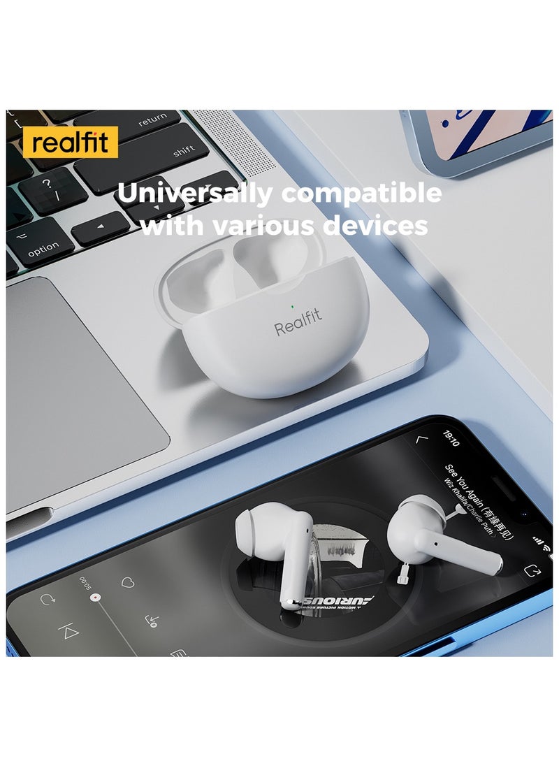 Realfit - F2 Pro TWS ANC True Wireless Earbuds Blue - Image 1