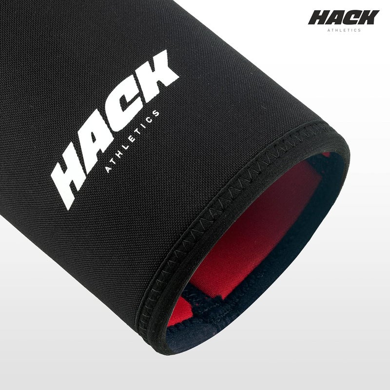 Hack Athletics Performance 7mm Knee Sleeves Compression Sleeves for Men & Women Knee Support & Pain relief, Multipurpose Gym Workouts Deadlifts Squats Powerlifting Knee Pad Knee Guard (5XL) - Image 4