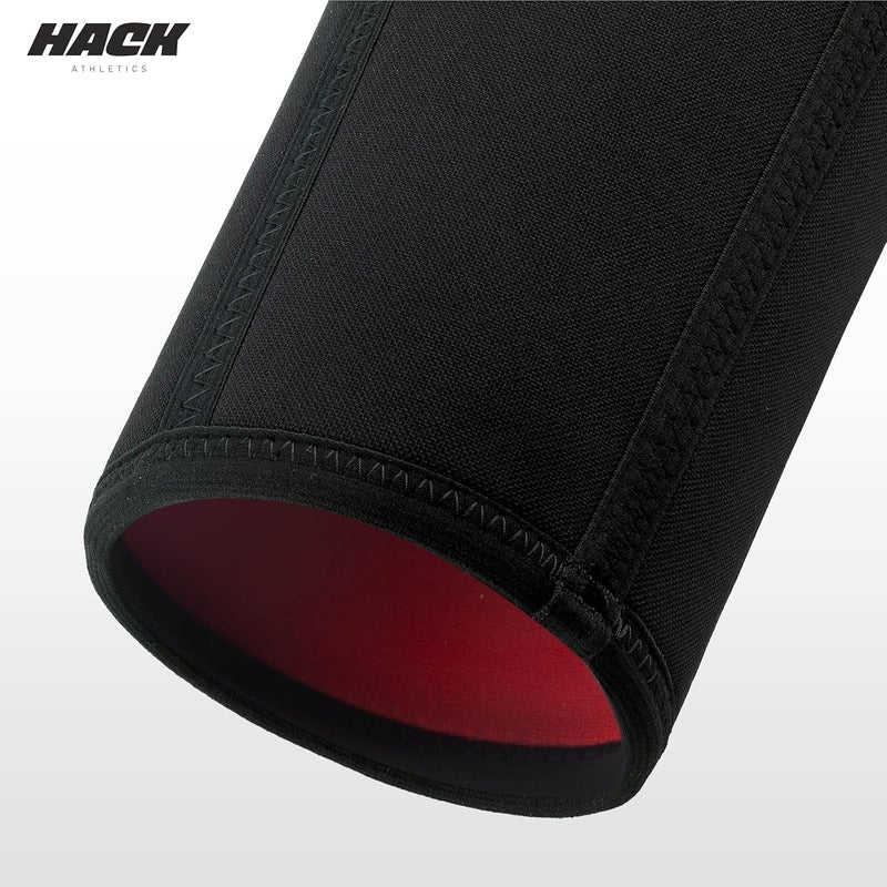 Hack Athletics Performance 7mm Knee Sleeves Compression Sleeves for Men & Women Knee Support & Pain relief, Multipurpose Gym Workouts Deadlifts Squats Powerlifting Knee Pad Knee Guard (5XL) - Image 3