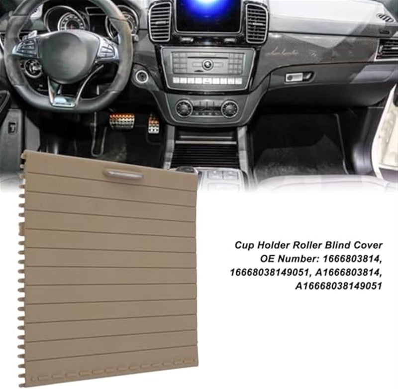 Wivplex Center Console Roller Blind Cover - Beige - Image 4