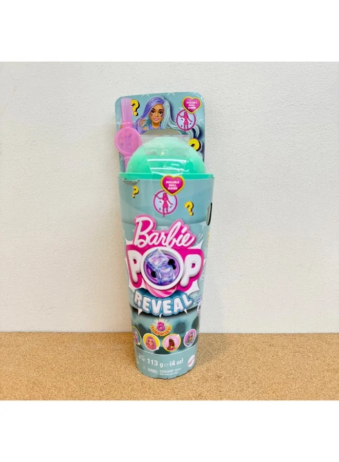 Barbie Barbie Mini BarbieLand Pop Reveal Doll, 1.5 Inch Mini Surprise Doll with Sensory Reveal, Mystery Accessories and Collectible Playset Fun for Kids Age 4+