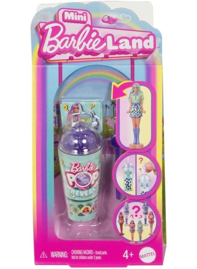 Barbie Mini BarbieLand Pop Reveal Doll, 1.5 Inch Mini Surprise Doll with Sensory Reveal, Mystery Accessories and Collectible Playset Fun for Kids Age 4+ - Image 3