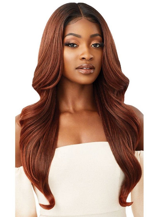 Outre Melted Hairline Lace Front Wig Frontal Effect Hairline Hd Transparent Lace Seraphine (Dr4/Gdnhn) - Image 2