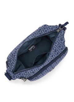 kipling Gabbie Small Crossbody Bag with multiple compartments Signature Denim  - Image 3