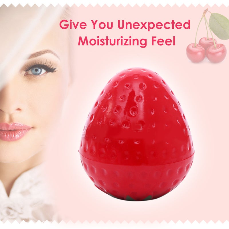 Strawberry Lip Balm Natural Plant Essence Long-Lasting Moisturizing Lipstick Cosmetic Makeup Tool - Image 5