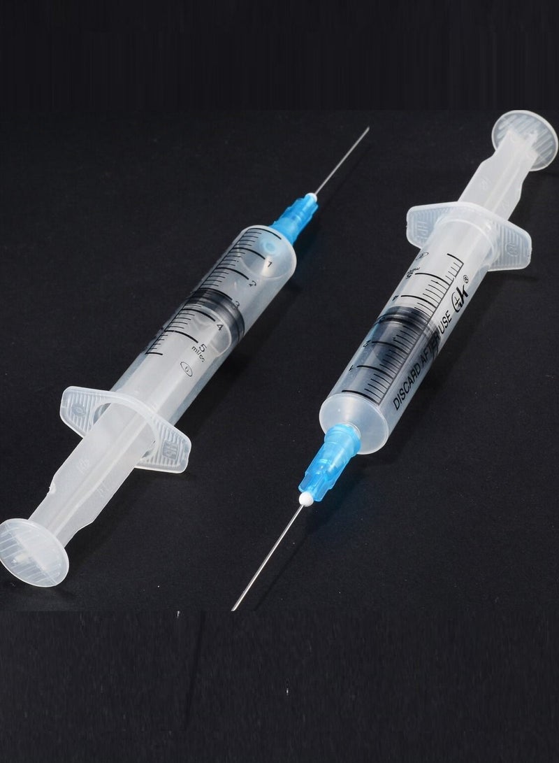 Generic Pack Of 5 Medical Disposable Syringe 5ml With Needle  - Image 4