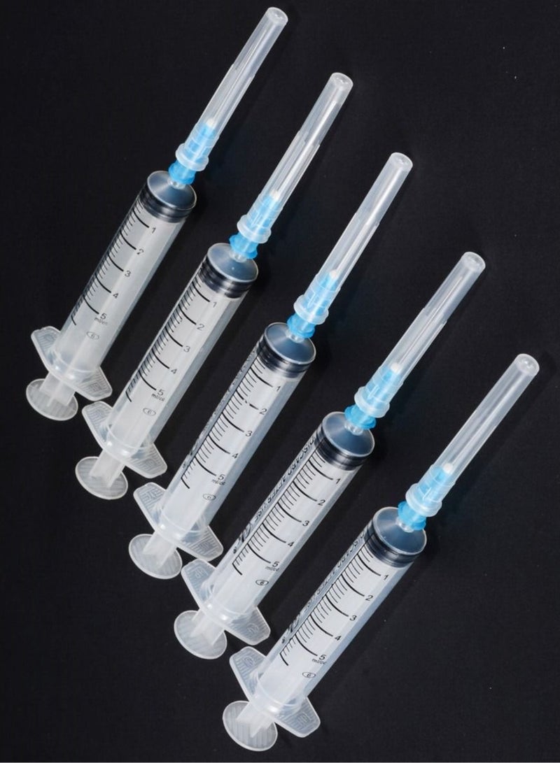 Generic Pack Of 5 Medical Disposable Syringe 5ml With Needle  - Image 2