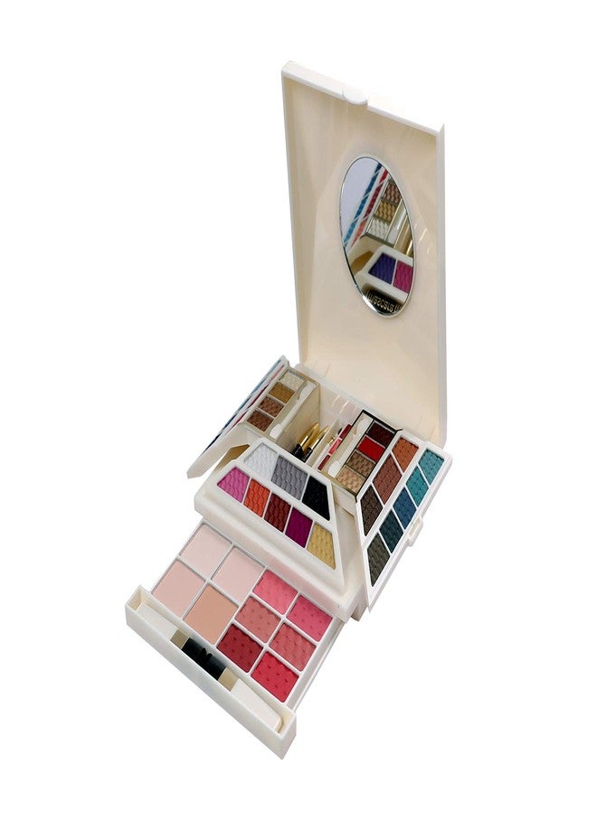 JUST GOLD JustGold Professional All In One Makeup Kit #940, 35 Colors Eyeshadow Palette With, Blusher, Powder Cake, Lipgloss, Mascara, etc. - Image 4