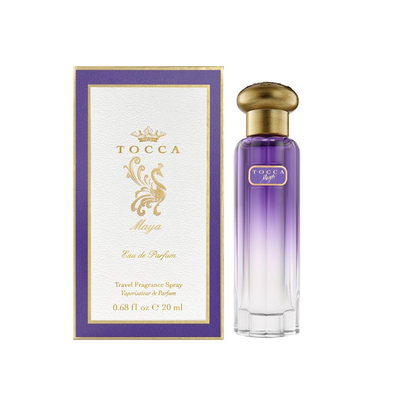 Tocca Women's Perfume, Maya Fragrance, 0.68 oz (20 ml) - Warm Floral, Wild Iris, Blackcurrant, Patchouli Heart - Hand-Finished Bottle - Image 1