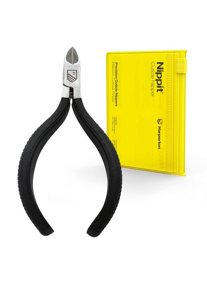 Harperton Harperton Cuticle Trimmer - Full Jaw Nipper and Trimmer, Non-Slip Cuticle Nipper Stainless Steel Cutter Fingernails and Toenails - Image 1