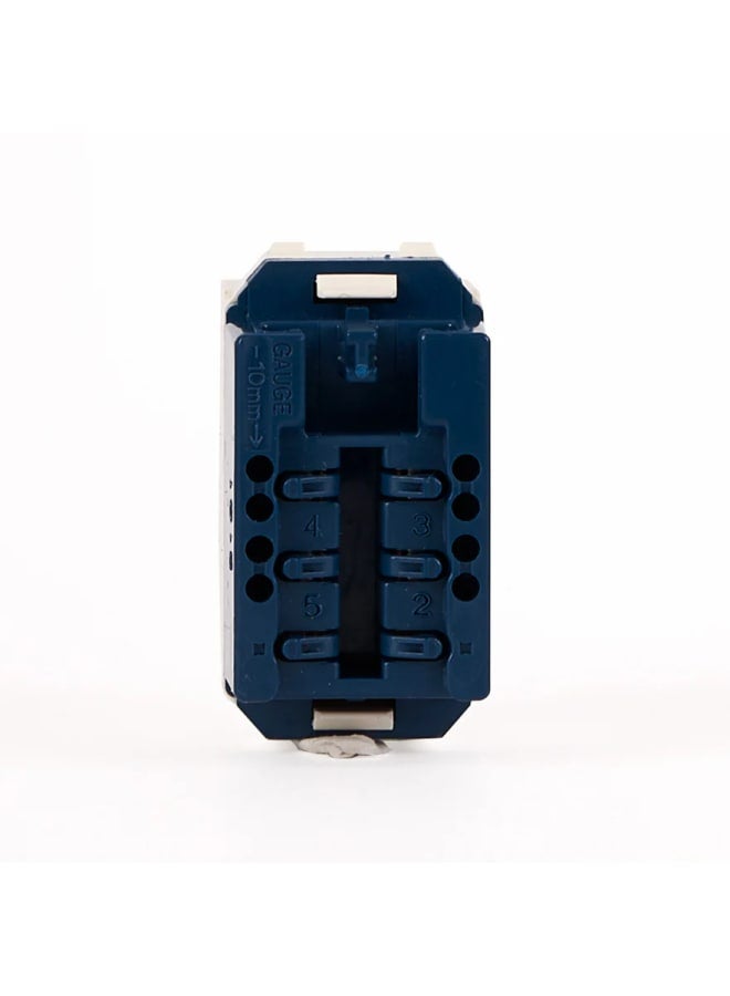 Panasonic White Wide Telephone Socket Thailand Code WEG2364 - Image 3