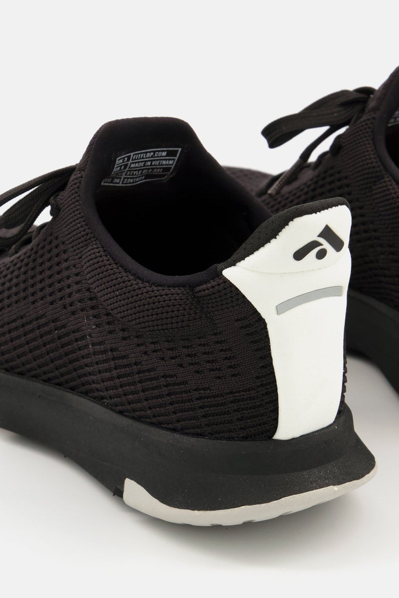 FitFlop أحذية تدريب للأولاد، سوداء، مزودة بأربطة - Image 3