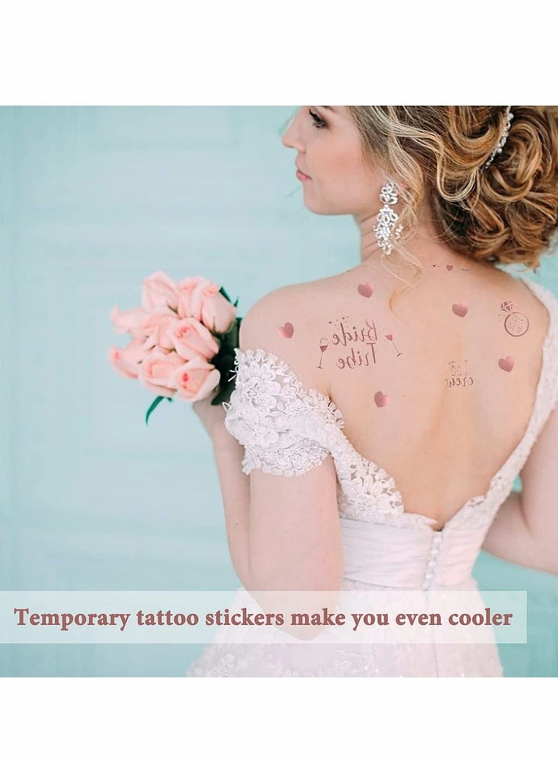 Y&D Bride to Be Decoration Set, Sash, Headband Tiara, Veil with Comb, Rhinestone Pre-Strung Banner, Gifts Decorations Wedding - Image 3