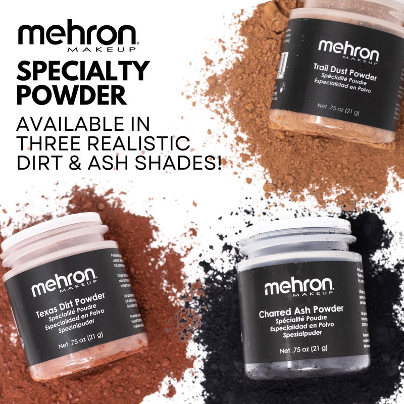 Mehron Texas Dirt Special Effects Makeup Powder (0.75 oz), Medium - Image 5