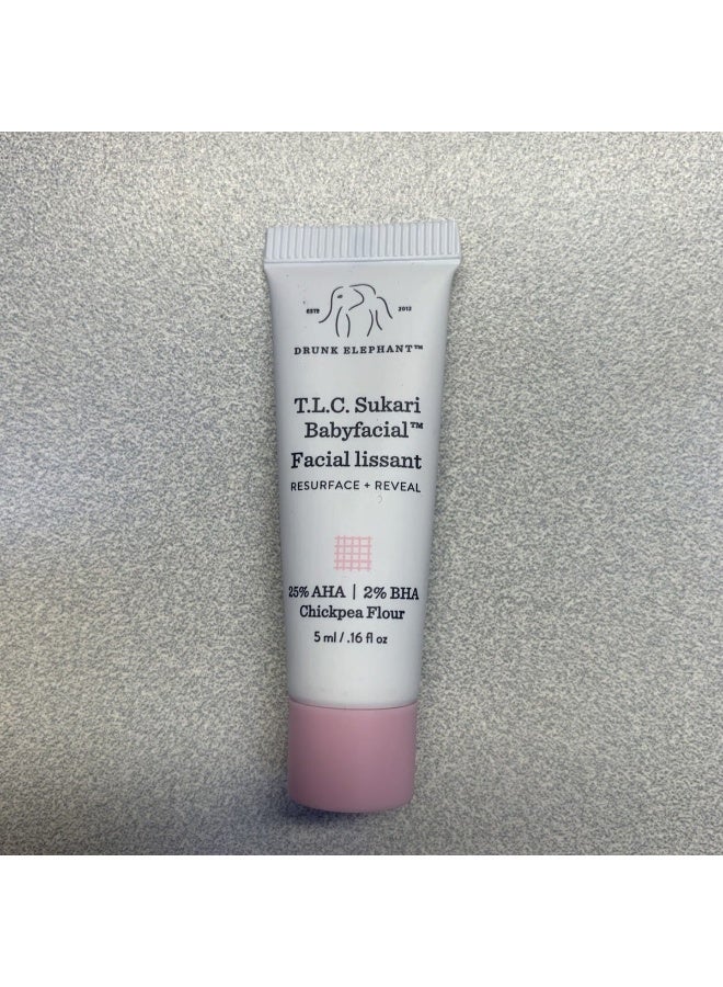 drunk elephant T.L.C sukari babyfacial 5ml - Image 1