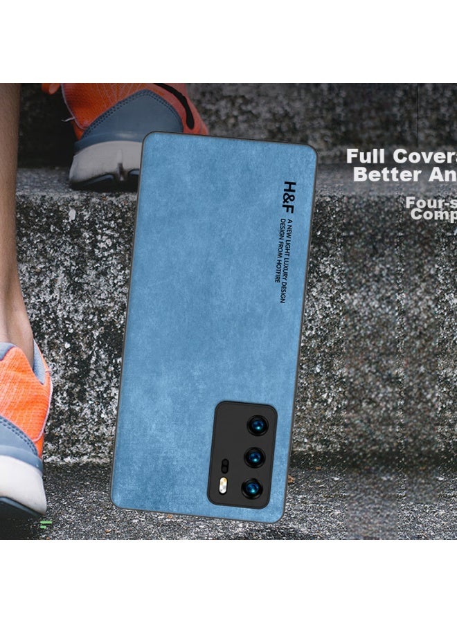 Hotfire Huawei P40 Phone Case, Huawei P40 Protective Cover, Upgraded Skin-Like Lambskin Matte Lens Full Protection Silicone Case For Men And Women - Dark Night Green - Image 5