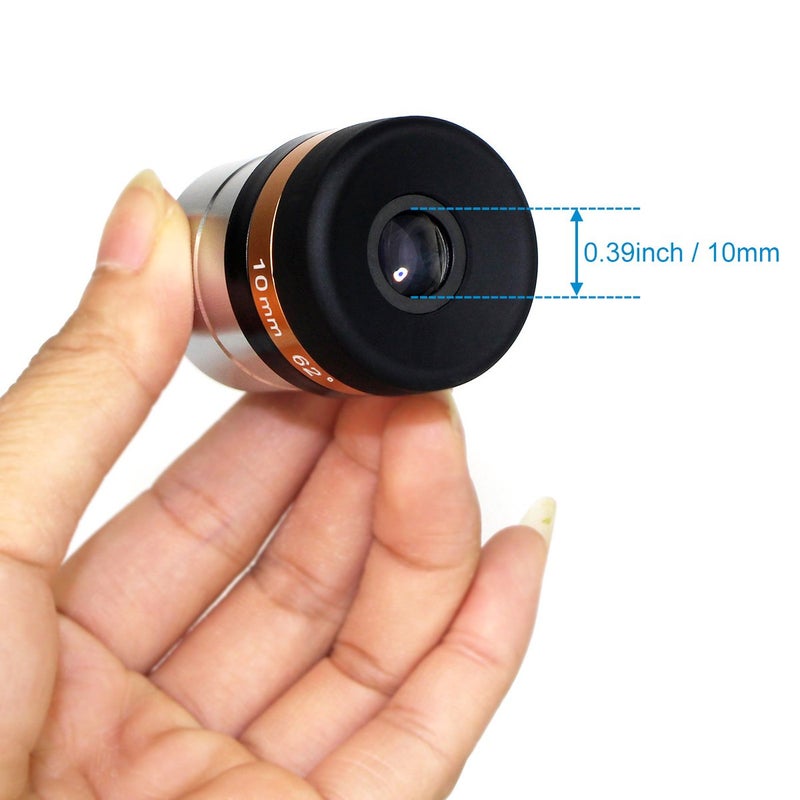SVBONY SVBONY Telescope Lens 10mm Eyepieces Wide Angle 62 Degree Aspheric Eyepiece Fully Coated Telescope Accessory Suitable for 1.25 inches Astronomic Telescopes - Image 3