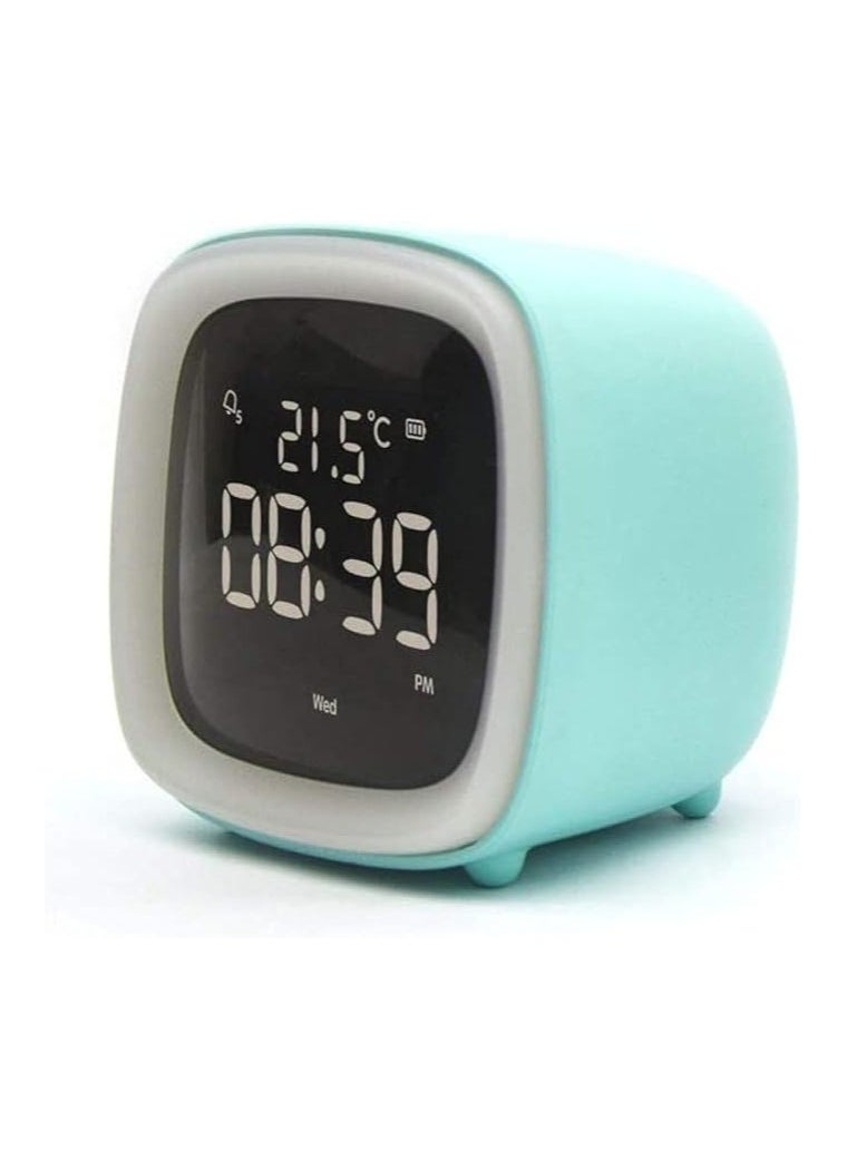 Generic - Alarm Clock Multifunctional Electronic Large Screen Student Alarm Clock Voice Control Three-Color Multifunction Digital Electronic Clock 79x66x82 - Image 1