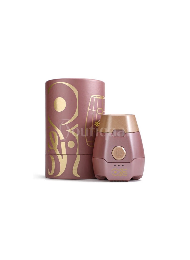 Bukhoor Round Mini Bukhoor Electric Incense Burner Portable USB Rechargeable - Image 1