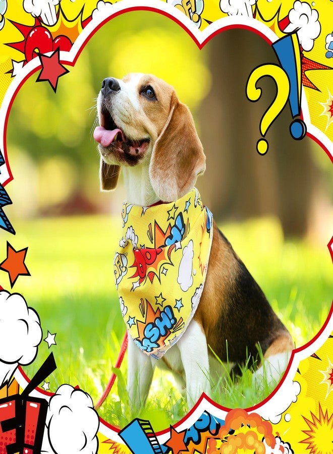 Skicuff مجموعة سكيكوف المكونة من 12 قطعة من إكسسوارات تنكرية للحيوانات الأليفة في الهالوين، تتضمن باندانا للكلاب الصغيرة والمتوسطة والكبيرة بتصميم مستوحى من المدينة الزرقاء، وإكسسوارات لحفلات تنكرية للكلاب، ووشاح للجراء كهدايا لأعياد الميلاد. - Image 4