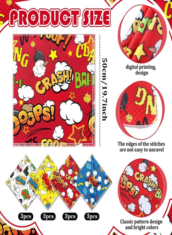 Skicuff مجموعة سكيكوف المكونة من 12 قطعة من إكسسوارات تنكرية للحيوانات الأليفة في الهالوين، تتضمن باندانا للكلاب الصغيرة والمتوسطة والكبيرة بتصميم مستوحى من المدينة الزرقاء، وإكسسوارات لحفلات تنكرية للكلاب، ووشاح للجراء كهدايا لأعياد الميلاد. - Image 2