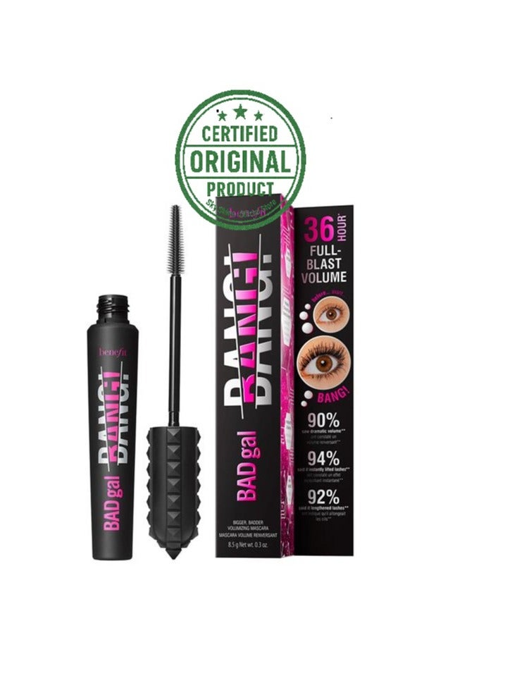 Benefit BADgal BANG! Black Mascara 8.5g – Volumizing & Lengthening Mascara for Dramatic Lashes, Smudge-Proof, Lightweight Formula - Image 1