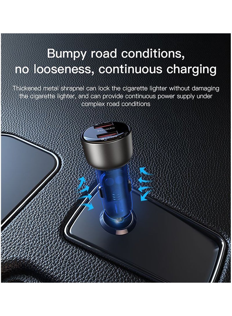 Yesido Y51 Super Fast Charger Dual Port PD Fast Charging 36W Max Charger - Black/Blue - Image 5