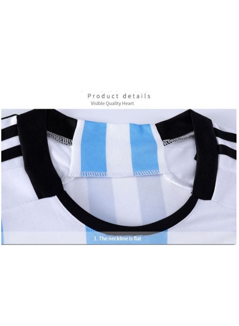 M MIAOYAN M MIAOYAN 2022 World Cup club football uniform men and women adult children suit jersey  - Image 4
