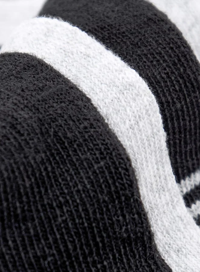 ال بي ال من شو اكسبرس Men Assorted Ankle Length Socks - Set of 5