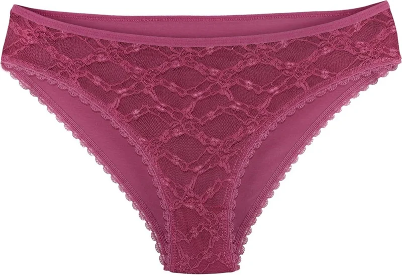 Sensu Women's Lace Front Panties 5 Pack Set - Kts3005
