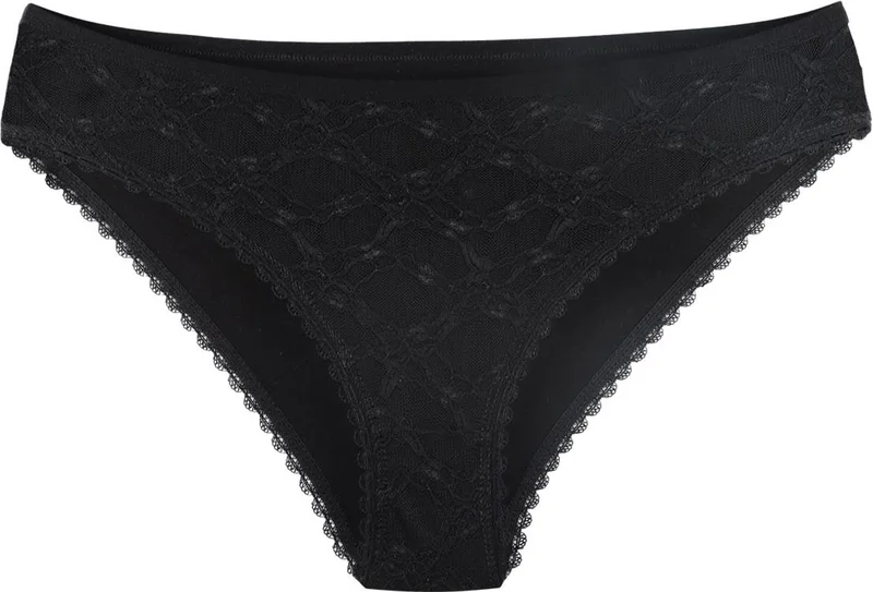 Sensu Women's Lace Front Panties 5 Pack Set - Kts3005