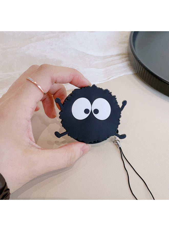 Generic - Color Picture Suitable For Fujifilm Instax Mini Evo Special Silicone Lens Cover Camera Protective Cover-Color:Black Cover-happy Briquettes - Image 1