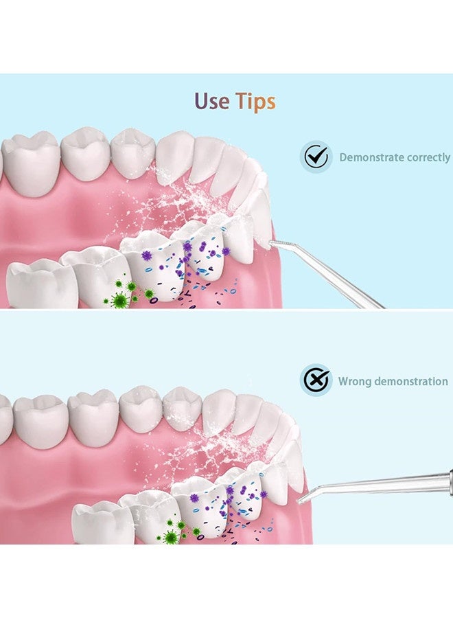 فيب هوم مزيل أسنان كهربائي لاسلكي بـ 3 وضعيات و4 نفثات، مزيل أسنان بالضغط المائي، تنظيف وتنظيف الأسنان، فرشاة مائية للفم. - Image 3