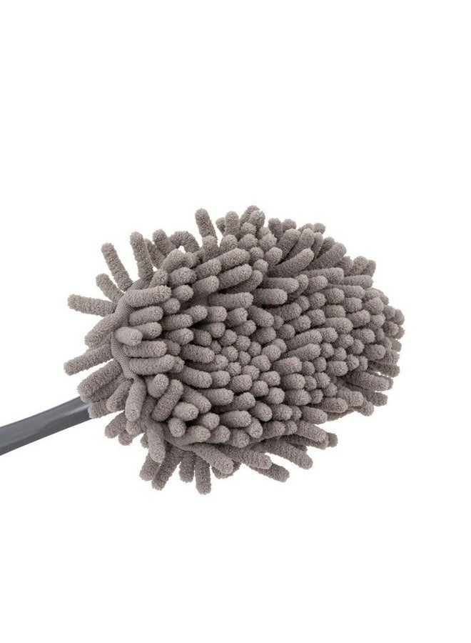 Five Simply Smart Silver & Clean Small Microfiber Duster Grey 4.5 x 12 x 36 cm 186196 - Image 3
