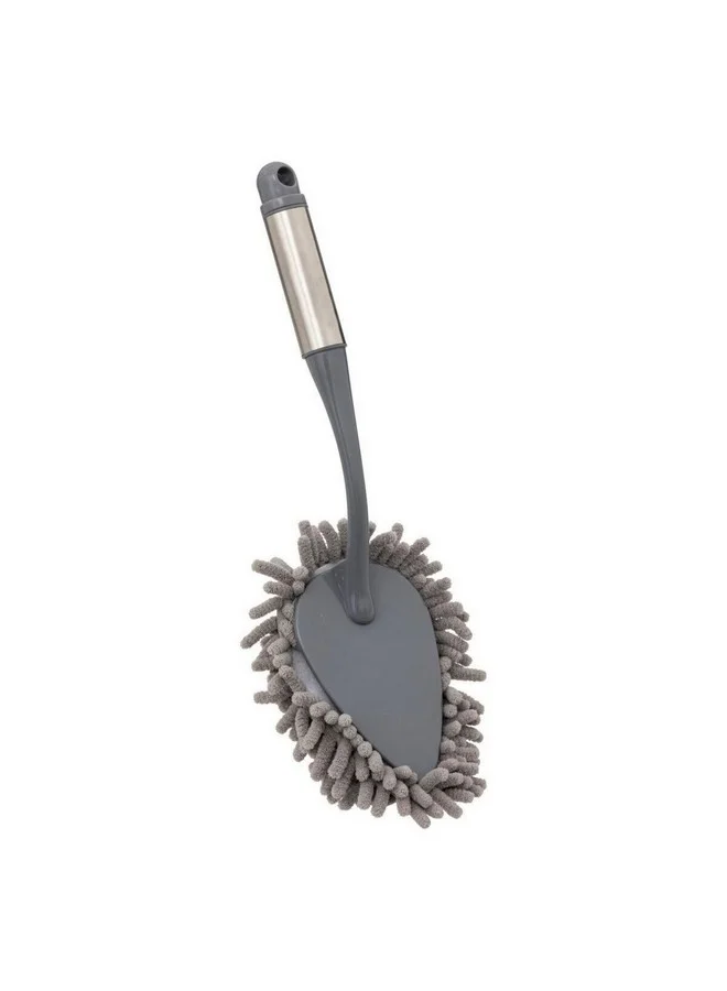 Five Simply Smart Silver & Clean Small Microfiber Duster Grey 4.5 x 12 x 36 cm 186196