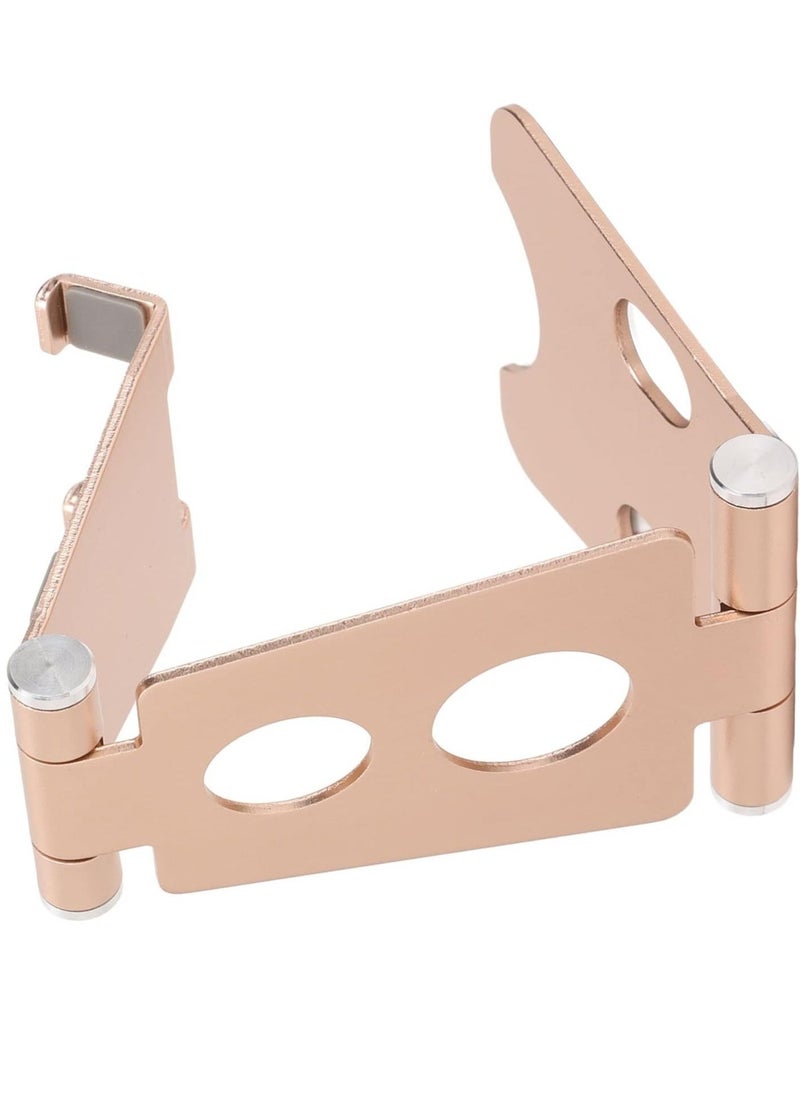 Raxoom Phone Holder, Wide Compatibility Phone Case Stand for PC for Smartphone for Laptop(Gold (Single Adjustment) - Image 2