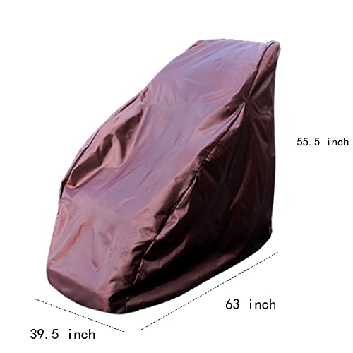 TONINT Massage Chair Cover XL Protector,Full Body Zero Gravity Chair Covers, Cover for Massage Chair,Shiatsu Massage Recliner Chair dustproof Cover,Covers for pet,cat and Dog Scratch Proof - Image 2
