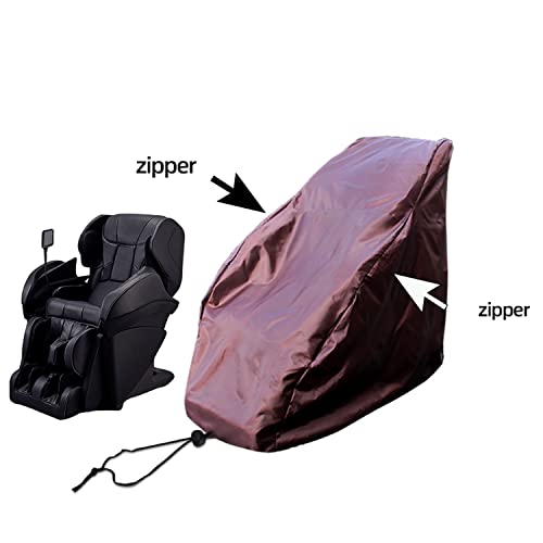 TONINT Massage Chair Cover XL Protector,Full Body Zero Gravity Chair Covers, Cover for Massage Chair,Shiatsu Massage Recliner Chair dustproof Cover,Covers for pet,cat and Dog Scratch Proof - Image 3