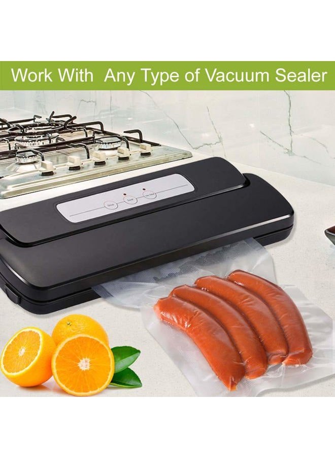 VacYaYa 2 Pack11x50 Food Saver Vacuum Sealer Bags Rolls for Food Saver,Seal a Meal,Weston,Plus Other Machine. BPA Free and Commercial Grade Sous Vide Vaccume Seal Bags Rolls for Food Storage - Image 4