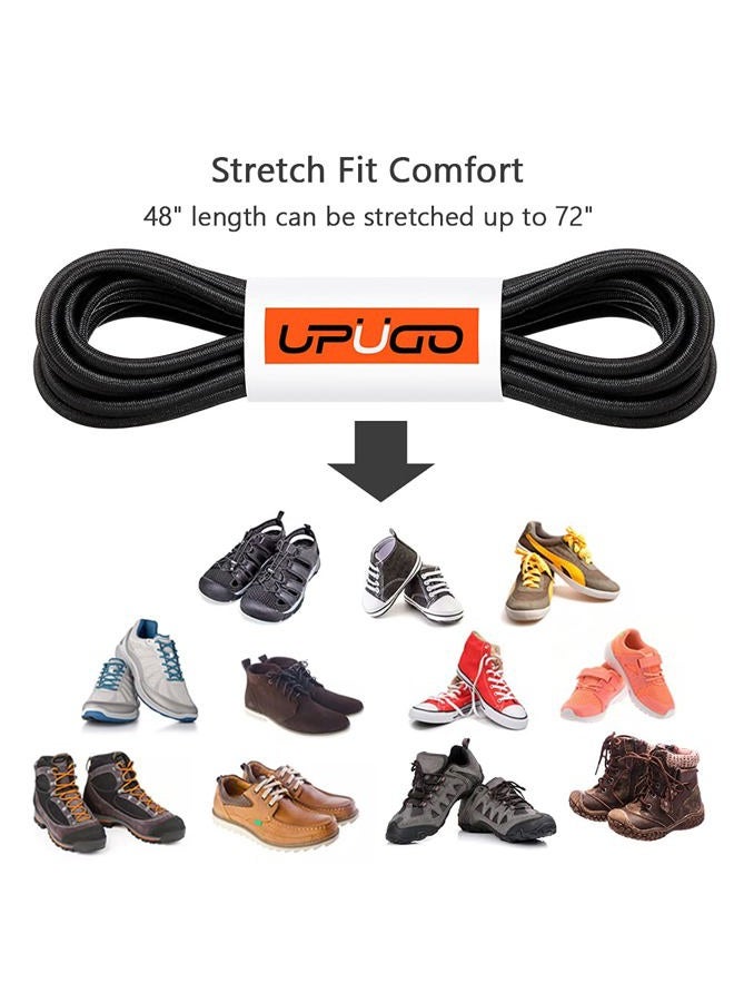 UpUGo No Tie Loose Laces, Elastic Laces, One Size for Adults - Image 3