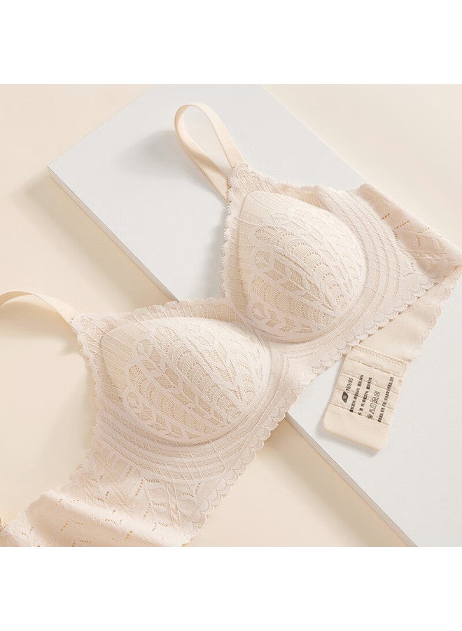 Fenton Fenteng Wireless Bra For Women, New Style, Antibacterial Latex, Lightweight Cups Lace, Prevents Side Bulge, Women's Underwear - Image 3