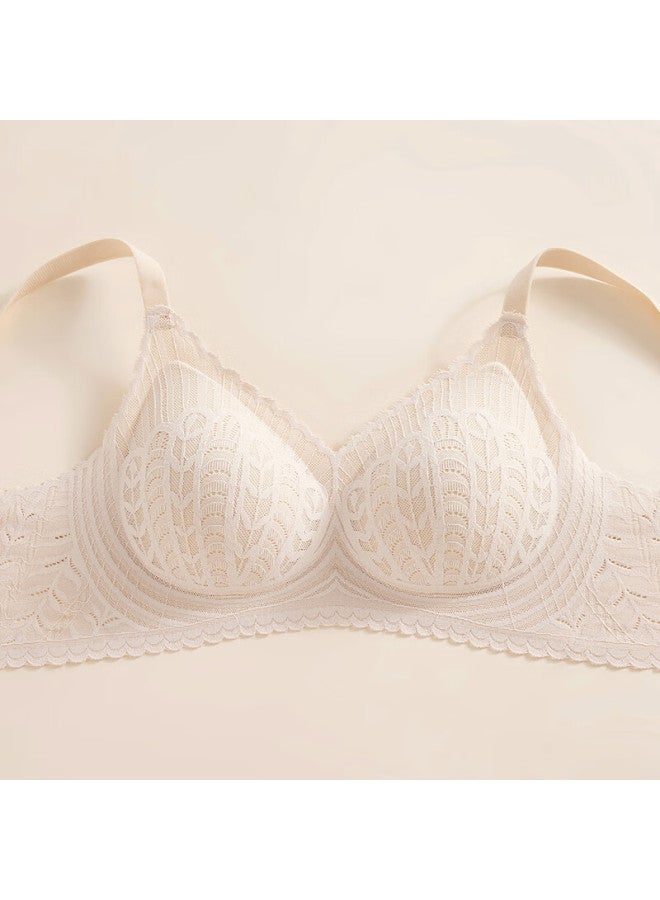 Fenton Fenteng Wireless Bra For Women, New Style, Antibacterial Latex, Lightweight Cups Lace, Prevents Side Bulge, Women's Underwear - Image 4