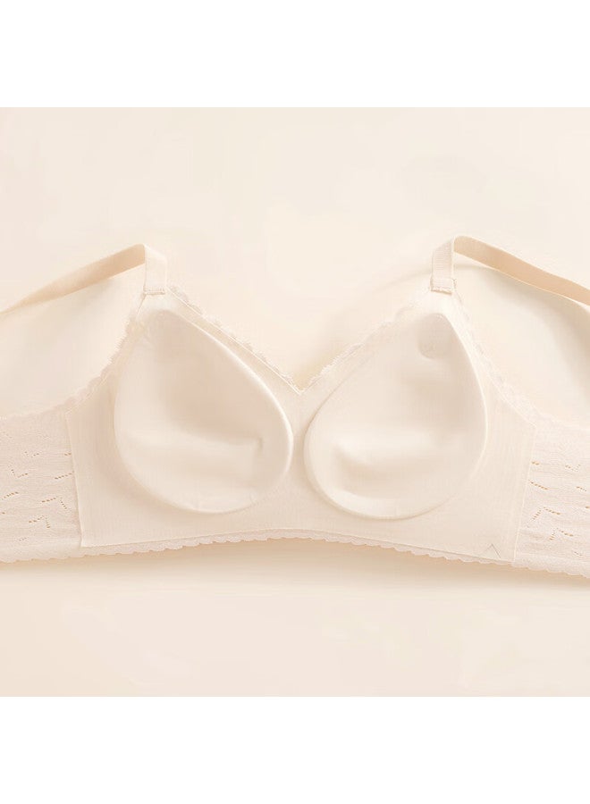 Fenton Fenteng Wireless Bra For Women, New Style, Antibacterial Latex, Lightweight Cups Lace, Prevents Side Bulge, Women's Underwear - Image 5