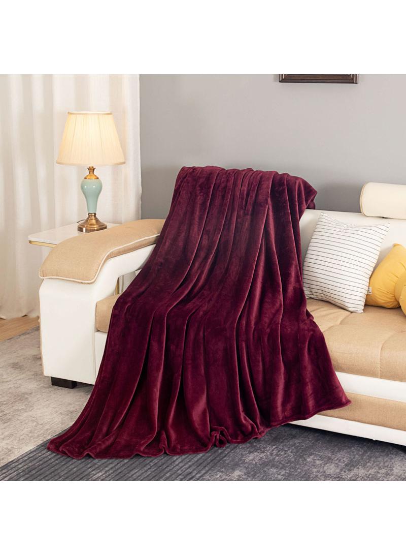 general 88 x 106inch Flannel Double Layer Sofa Cover Blanket - Image 1