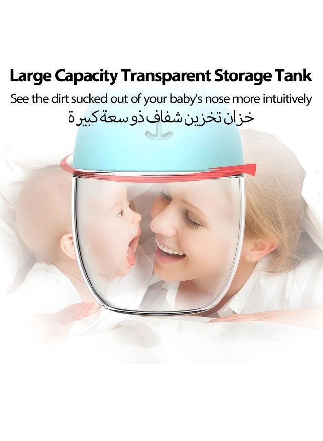 شفاط أنف للأطفال، مجموعة من 5 قطع، مزيل للمخاط للأطفال حديثي الولادة، زجاجة غسيل أنف + شفاط أنف من السيليكون للأطفال + مشبك أنف + ملعقة تغذية + قطارة مضادة للاختناق للأطفال، منظف أنف للأطفال، آمن ولطيف وغير مهيج - Image 5