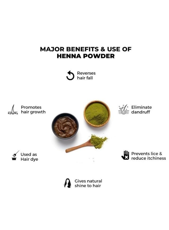 Accessorize Kingdom Henna Powder for All Hair Types – 100% Natural | Provides Rich Color & Conditions Hair | Promotes Hair Growth & Soothes Scalp Irritation | (100gm)  - Image 3