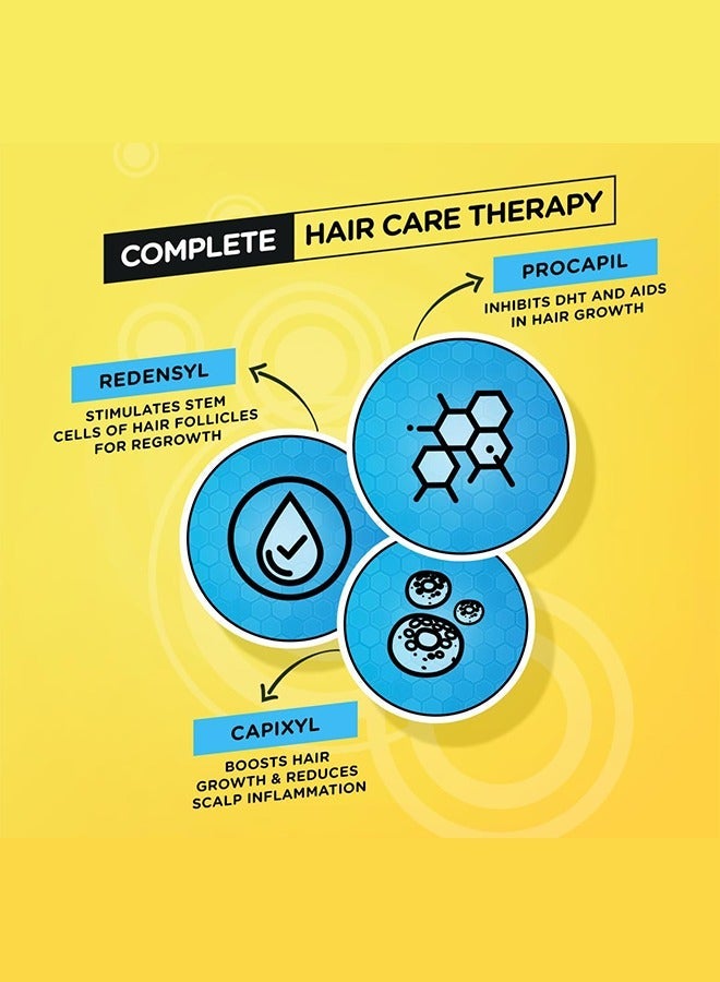 بريتون مصل نمو الشعر الذهبي WellGrow (60 مل) مع Redensyl و Capixyl و Procapil للتحكم في تساقط الشعر وإصلاحه ، يقوي ويعزز نمو الشعر للرجال والنساء - Image 3