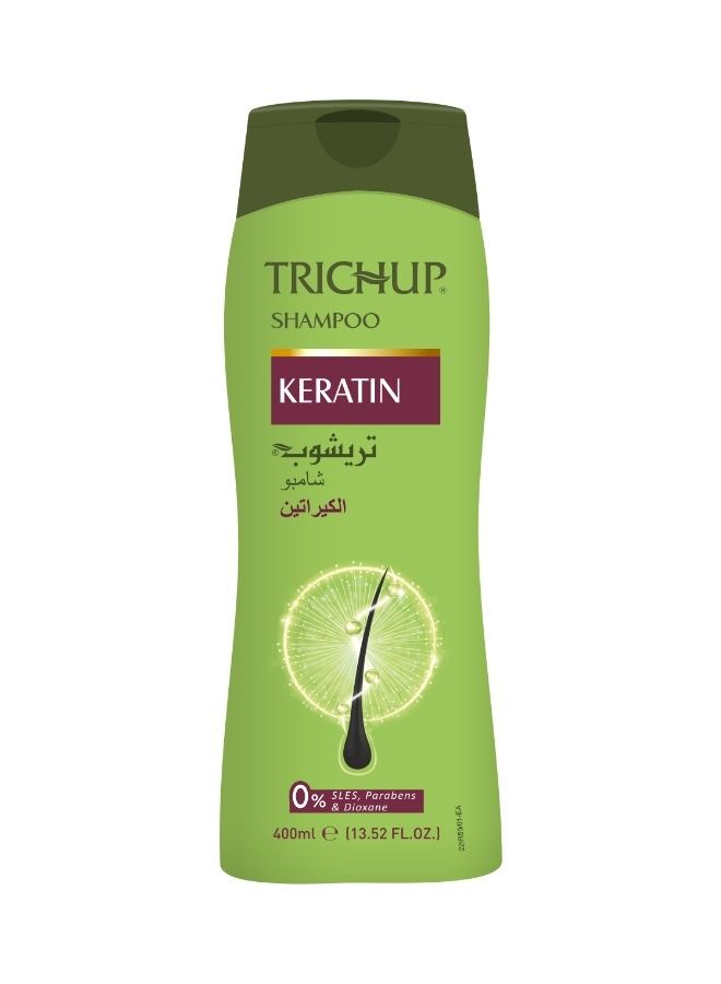 TRICHUP Keratin Damage Repair Shampoo 400ml - Image 1