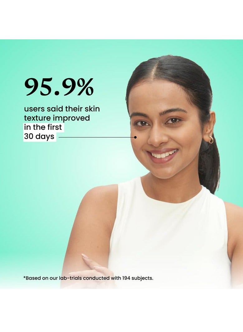 Foxtale Overnight Glow Mask | 4% Glycolic Acid | 3% Lactic Acid |Reduces Blackheads, Whiteheads | 30 Second Salon like Brightening Facial for Glowing Skin | Men & Women - 30ml - Image 4