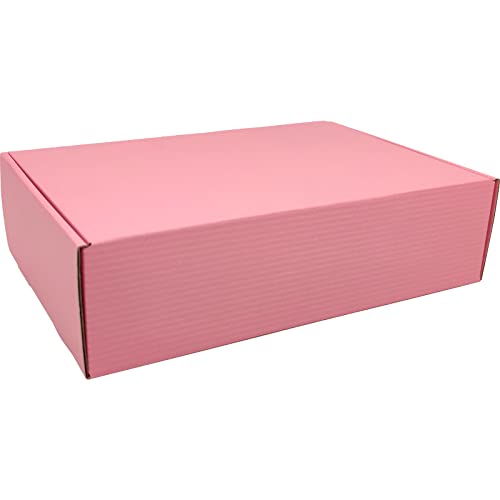 Lmuze Pink Shipping Boxes for Small Business Pack of 20-12x9x4 inches Cardboard Corrugated Mailer Boxes for Shipping Packaging Craft Gifts Giving Products - Image 5